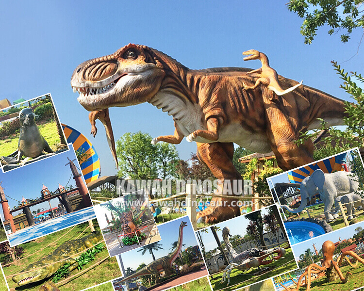 0 kawah dinosaur factory project Happy Land Water Park in china