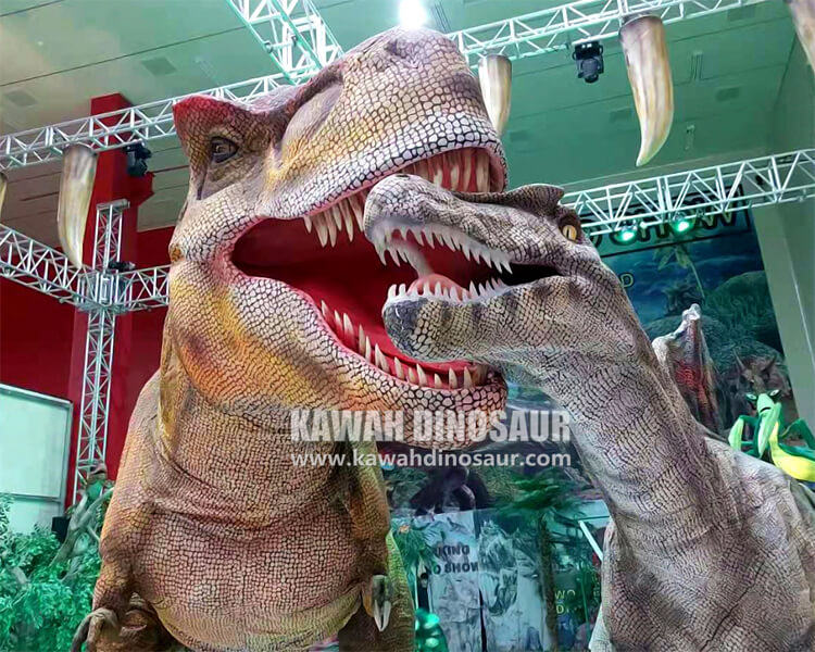 1 kawah dinosaur park projects stage walking dinosaurs