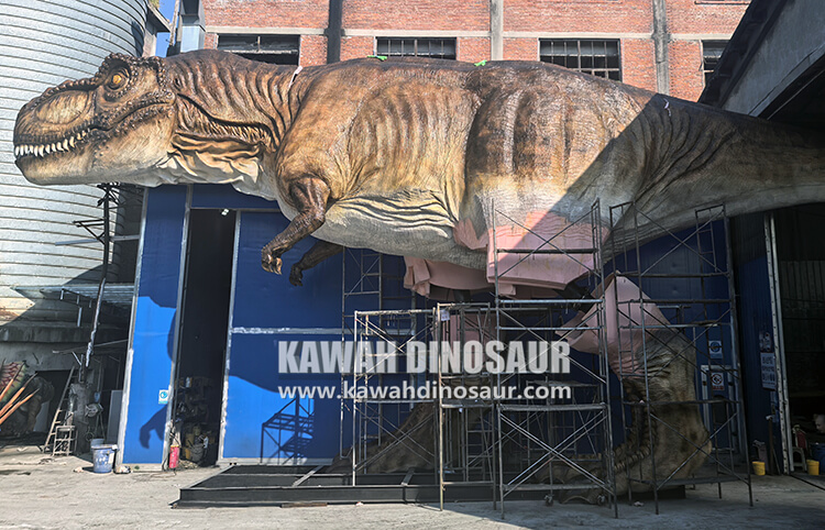 2 Kawah Latest Masterpiece A 25 Meter Giant T Rex Model