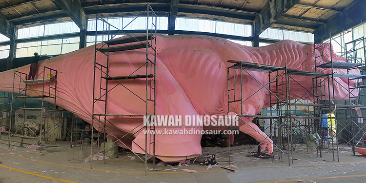 3 Kawah Latest Masterpiece A 25 Meter Giant T Rex Model