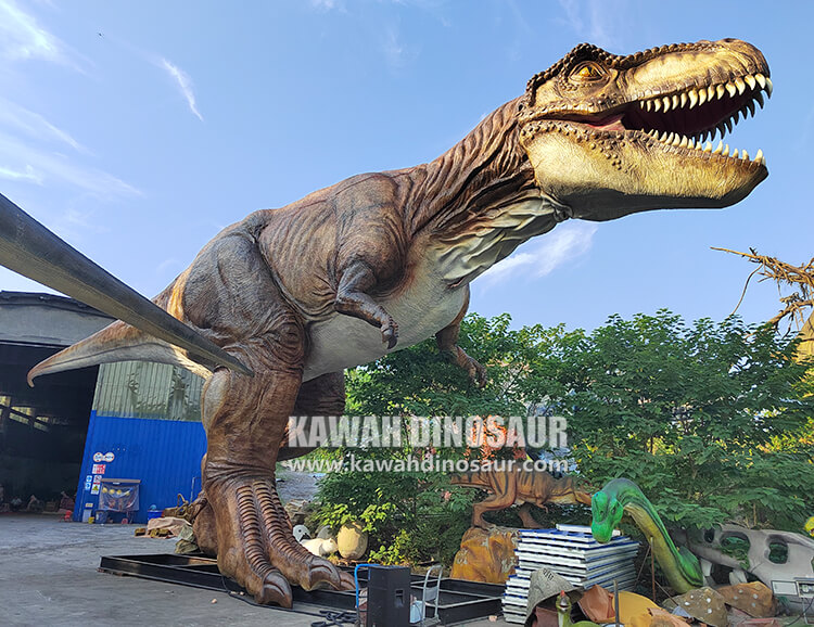 4 Kawah Latest Masterpiece A 25 Meter Giant T Rex Model