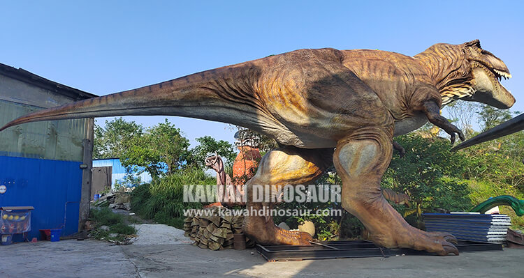 5 Kawah Latest Masterpiece A 25 Meter Giant T Rex Model