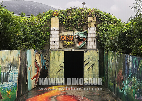 9 kawah dinosaur projects Boseong Bibong Dinosaur Park entrance