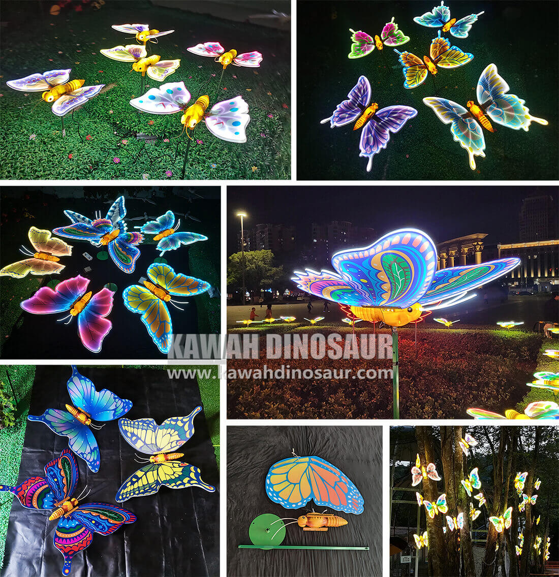 Acrylic LED Butterfly Lights Introduction