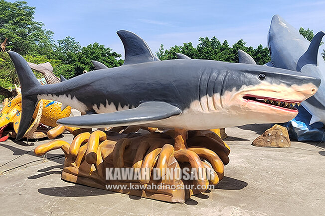 shark statue manufacturer kawah